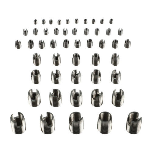 Stainless Steel Self-Tapping Thread Inserts 50 pcs M3-M12 1