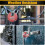 Outdoor Combination Padlock 4-Digit Heavy Duty Disc Lock 3