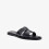 Clarks (Standard, 7 (Adults')) Trala Slide Black Pat 4
