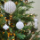Velvet Christmas Balls White 24 PCS Shatterproof Tree 7