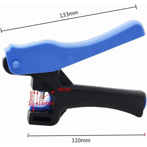 Drip Irrigation Hole Punch and Fitting Insertion Tool for 1