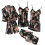 Women's Lace Print Pajama Set 5-Piece 1