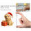 2025 Advent Calendar with 24 Yellow Acrylic Labrador 3