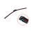Car Wiper Blades Universal Frameless Double Rubber 2 Pack 1