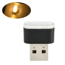Dimmable USB Car Ambient LED Light with Color Modes