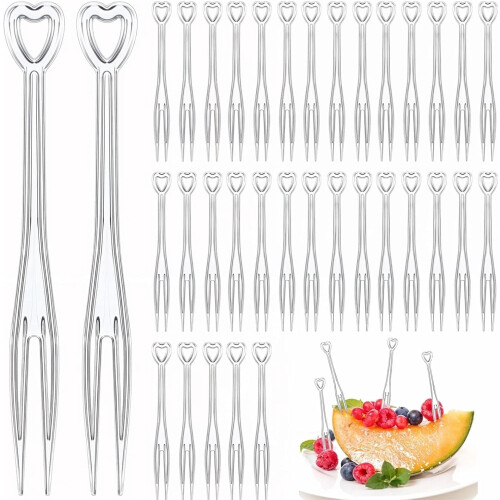 Disposable Cocktail Picks Clear Plastic 300 pcs