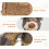 Squeaky Plush Bear Toy for Dogs Blue Large 4
