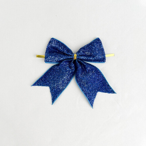 Christmas Tree Ornaments Blue Traditional Style 12pcs 9cm 1