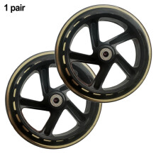 Translucent Scooter Wheels 145x30mm 2 Pcs