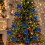 Blue Bow Christmas Tree Ornaments 3.5x4 in 6 pcs 7