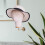 Wall Mounted Velvet Mannequin Head Display Stand Beige 7