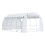 4x3x2m Polytunnel Greenhouse with Steel Frame 1