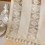 Boho Kitchen Curtains Beige Crochet with Tassels 60x60 Inch 4