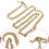 Tow Chain Grade 70 5/16 x 8 FT with J Hook and T Hook 5