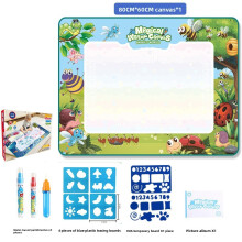 (ForestInsects)Magisches Aquarell Leinwand Spielzeug wiederverwendbar mit großer Oberfläche für künstlerische Kreativität und Lernspaß