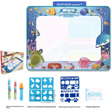 (Ocean World)Magisches Aquarell Leinwand Spielzeug wiederverwendbar mit großer Oberfläche für künstlerische Kreativität und Lernspaß