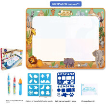 (Water Africa)Magic Watercolor Canvas Toy Reusable With Large Surface For Artistic Creativity And Learning Fun