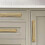 Cabinet Pull Backplates Brushed Gold 5-Pack 3