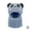 Children's Cartoon Wool Face Hat with Ear Covering, 8
