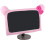 Monitor Cover with Cat Ears Dust Protector Pink 20-29 Inch 3