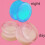 Unisex Glow-in-Dark Double Flared Saddle Ear Plug 6mm 6