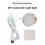 3X 3D Printing Model LED Light LED Spotlight 5V Ultra-Thin Night Light USB Adjustable LED Light for Garage Kit Lamp 1