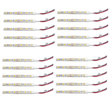 20st 10cm Waterdicht Warm Wit 5050 Led Stripverlichting 12v Caravan Boot Auto