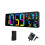 Large Digital Wall Clock 16.5 Inch  Auto  Sync Led Digital Clock Display Calendar Clock EU Plug 1