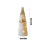White Ceramic Tabletop Christmas Tree with Star and Dot 3