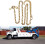 Tow Chain Grade 70 5/16 x 8 FT with J Hook and T Hook 6