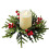 Christmas Candle Ring Garland Red Berry 1 Pack 7