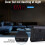 Large Digital Wall Clock 16.5 Inch  Auto  Sync Led Digital Clock Display Calendar Clock EU Plug 9