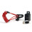 (Black)M365 Electric Scooter Anti Theft Lock Accessories Multi Function Disc Lock Brake 3