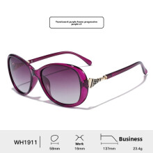 (StyleC)Polarisierte Damen-Sonnenbrille mit Vollrahmen und Tac-Gläsern UV400 für Freizeit