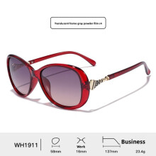 (StyleD)Polarisierte Damen-Sonnenbrille mit Vollrahmen und Tac-Gläsern UV400 für Freizeit
