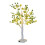 1pc 24LED Simulation Tree Light Holiday Shaped Tree Light Various Activity Scene Decoration Luminous Tree White 2
