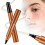 Microblading Eyebrow Pencil Waterproof 4-Tip Light Brown 1