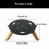 Desktop Speaker Stand for B&W Formation Wedge Metal Base 5