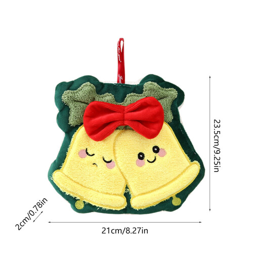 Christmas Hand Towels for Bathroom and Kitchen Set 2