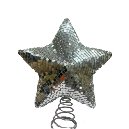Christmas Disco Ball Tree Topper Ornament 1