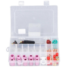 TIG Welding Torch Repair Kit 55pcs Replacement Gasket Set for WP17 WP18 WP26