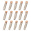 15 Pack 0.8mm Ceramic Coated MIG Nozzle Tips Anti Spatter Welding Set for High Performance 1