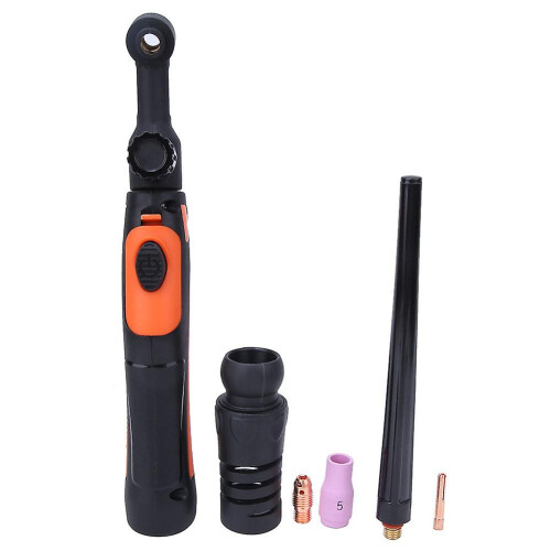 TIG-9V Welding Torch Consumables Kit Head Body Collet Ceramic Nozzle Long Back Cap