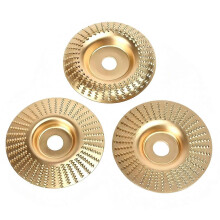 Kit de disque à sculpter le bois pour meuleuse d'angle - Outil de ponçage et de nivellement pour l'art des racines