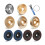Kit de 9 disques à sculpter le bois pour meuleuse d'angle 1