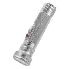 Lampe torche vintage en métal, portable, pour éclairage extérieur, style rétro, 25-26 cm