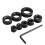 Electrical Drill Depth Stop Ring Kit with Hex Wrench for Precise Installation 1