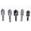 5pcs HSS 5-Flute Chamfer Countersink Drill Bit Set for Woodworking & Metalworking 1