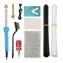 Kit de soudage plastique 80 W pour la réparation de pare-chocs de voiture avec 2 embouts de soudure