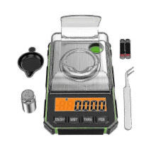 Bilancia digitale da laboratorio ZY6, precisione milligrammi, tascabile, con display LCD, 50 g/0,001 g.